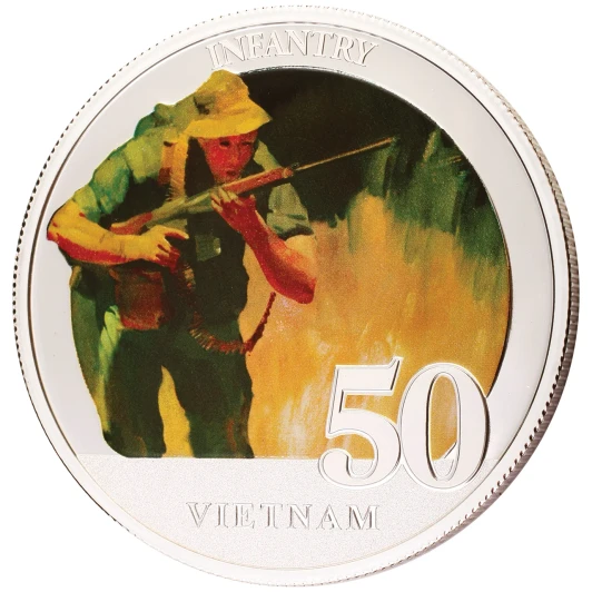BrandNet Archive Edition | Infantry Vietnam 50th Ltd Edition Medallion