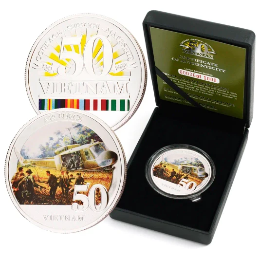 BrandNet Archive Edition | Air Force Vietnam 50th Ltd Edition Medallion
