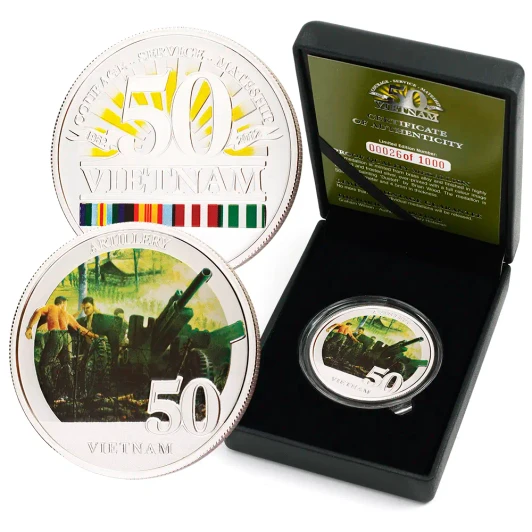 BrandNet Archive Edition | Artillery Vietnam 50th Ltd Edition Medallion