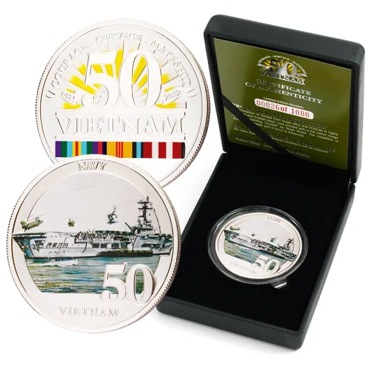 BrandNet Archive Edition | Navy Vietnam 50th Ltd Edition Medallion