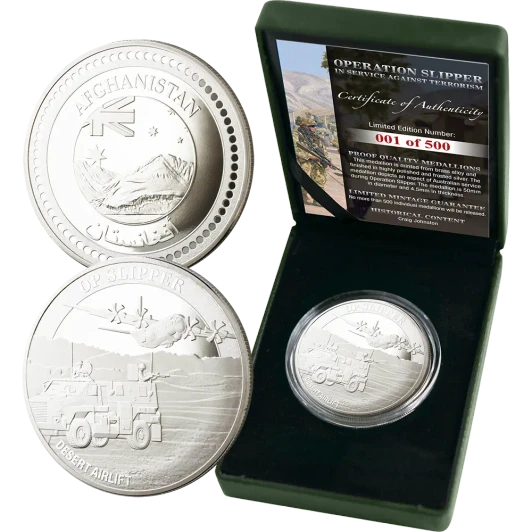 BrandNet Archive Edition | Afghanistan Desert Airlift Ltd 50mm Medallion