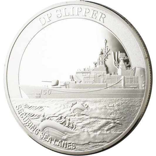 BrandNet Archive Edition | Afghanistan Securing Sea Lanes Ltd 50mm Medallion In Case