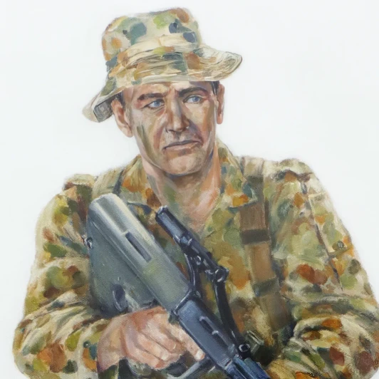 BrandNet Archive Edition | The Centenary Soldier 2001 Painting