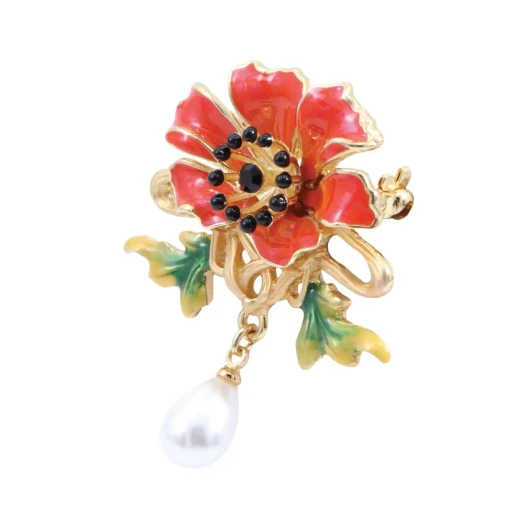 BrandNet Archive Edition | Art Nouveau 1900s Poppy Limited Edition Brooch