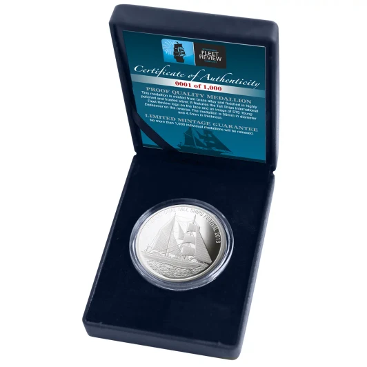 BrandNet Archive Edition | IFR Tall Ship Ltd Medallion Brass Alloy With Silver Finish