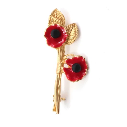 BrandNet Archive Edition | Modern Glamour 1950s Poppy Limited Edition Brooch