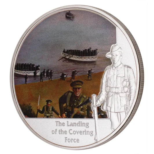BrandNet Archive Edition | The Landing Set of Two Ltd Ed Medallions SoG 12