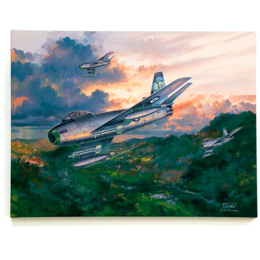 Original Artwork | CAC Sabre: Cobra Sabres