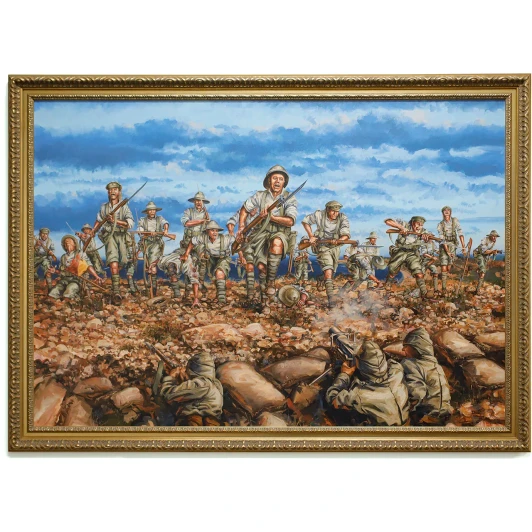 Original Artwork | The Battle of The Nek