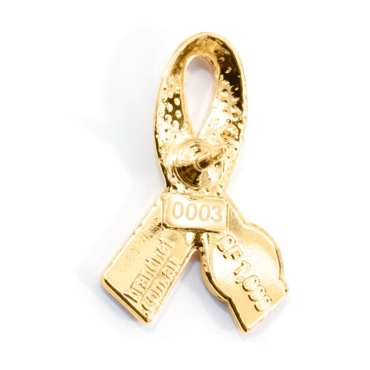 BrandNet Archive Edition | Limited Edition 3D Gold Ribbon with Poppy Badge