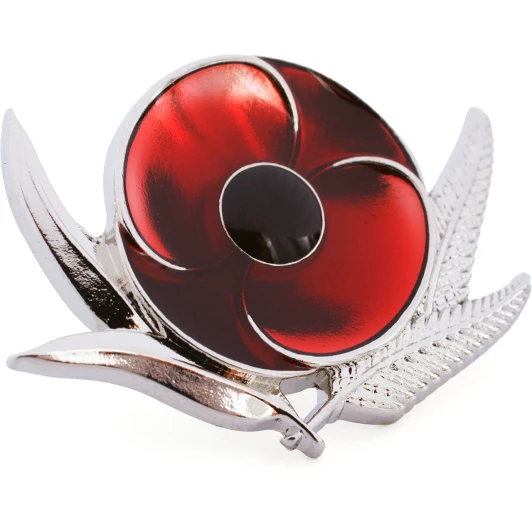 BrandNet Archive Edition | Limited Edition Fern & Gum Leaf Wreath with 3D Poppy Badge