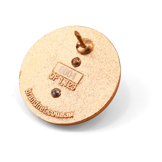 BrandNet Archive Edition | Navy - Velvet Limited Edition Lapel Pin