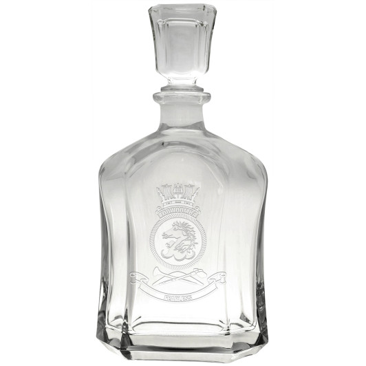 HMAS Toowoomba Italian Glass Decanter