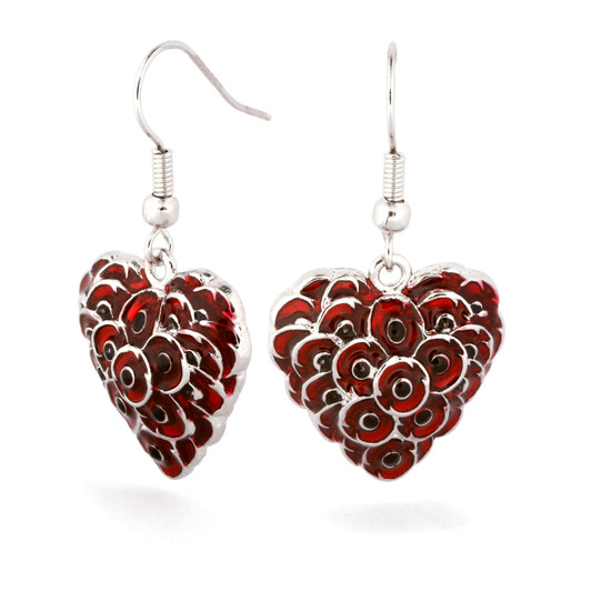 Remember Heart Earrings