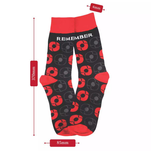 Remembrance Socks