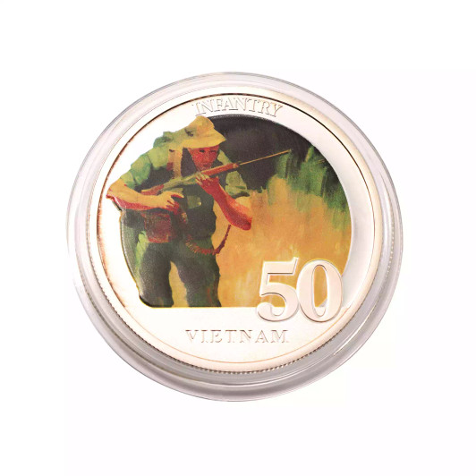 Infantry Vietnam 50th Ltd Edition Medallion