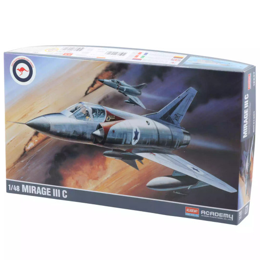 Academy 1/48 Mirage 111C Fighter w/Aus Decals Academy 1/48 Mirage 111C Fighter w/Aus Decals
