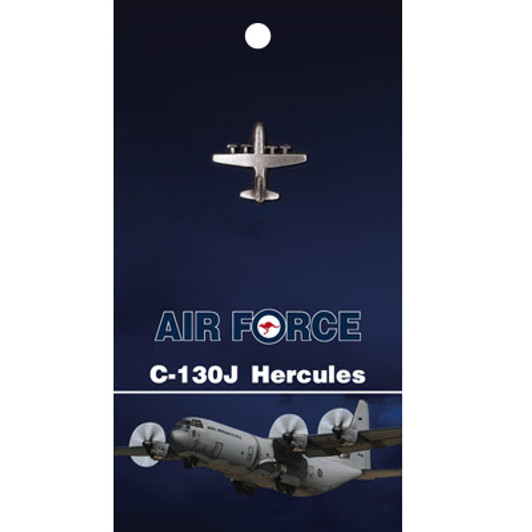 C-130J Hercules Lapel Pin On Card Get the quality C-130J Hercules Lapel Pin On Card today, order now from the military specialists. This 25mm nickel-plated lapel pin is a masterful 3D lapel pin, with a butterfly clasp on the back and C-130J Hercules Lapel Pin On Card Get the quality C-130J Hercules Lapel Pin On Card today, order now from the military specialists. This 25mm nickel-plated lapel pin is a masterful 3D lapel pin, with a butterfly clasp on the back and