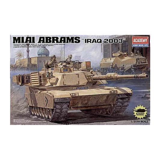 Academy 1/35 M1A1 Abrams Tank w/Aus Decals Academy 1/35 M1A1 Abrams Tank  Scale 1:35 M1A1 Abrams Tank with Australian Decals Model is supplied unassembled and requires additional paints and glue History M1A1 Abrams Main Battle Tank, the worldâ