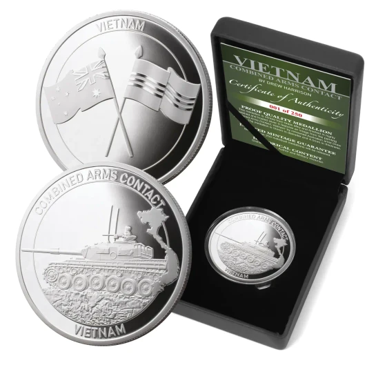 Ltd Ed Medallion CAC-Centurion in the Fight