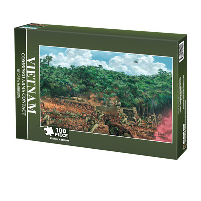 Combined Arms Contact Vietnam 100 Piece Jigsaw Puzzle