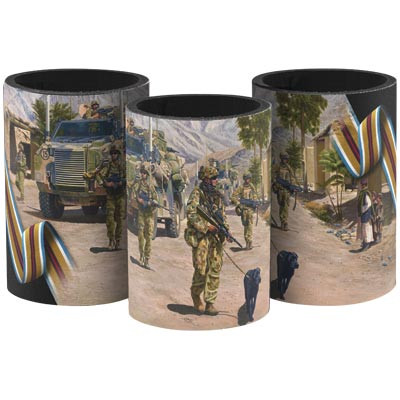 Afghanistan Campaign Artwork Drink Cooler