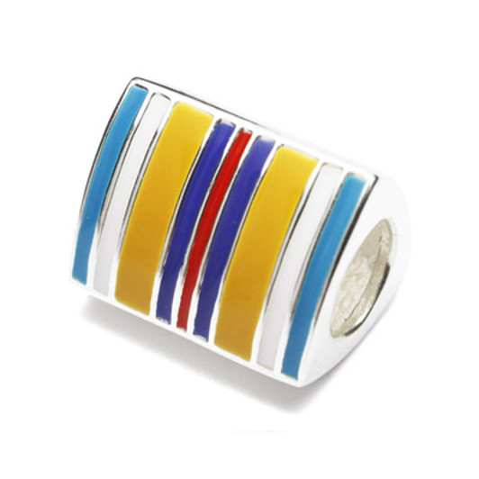 Afghanistan Campaign Triangular Charm The exceptional Afghanistan Campaign Triangular Charm, order now from the military specialists. This 10mm triangular charm carries the Afghanistan ribbon on one face while the remaining two facets are