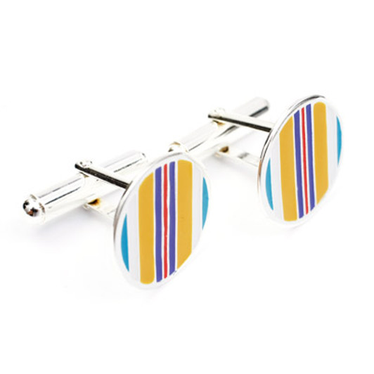 Afghanistan Campaign Solid Cufflinks The exceptional Afghanistan Campaign Solid Cufflinks, order now from the military specialists. The Afghanistan Campaign Ribbon stands out on these silver plated 18mm cufflinks.  These stylish cufflink