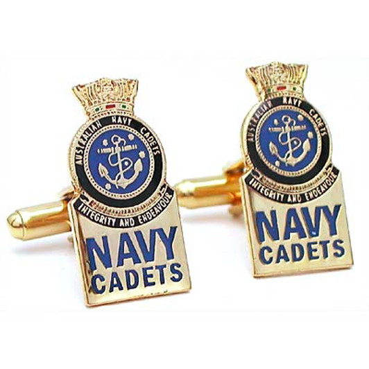 ANC Cuff links ANC 20mm full colour enamel cuff links. Order now from the military specialists. These beautiful gold plated cuff links are the perfect accessory for work or functions.