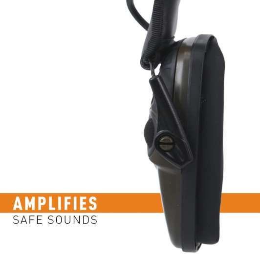 Howard Leight Impact Sport Ear Muffs Olive Green