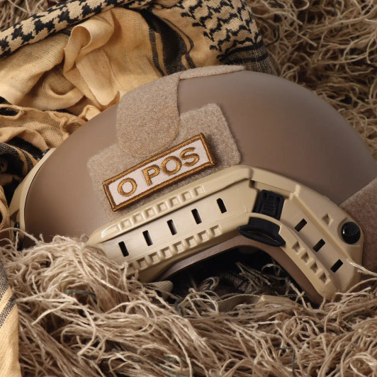 Contact Gear Blood Group Patch O Pos