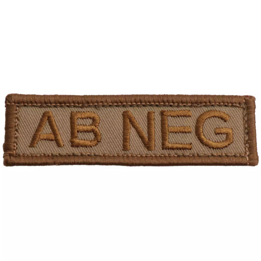 Contact Gear Blood Group Patch AB Neg