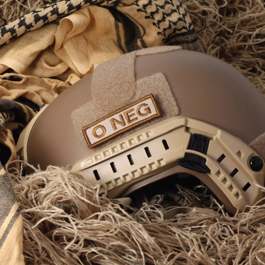 Contact Gear Blood Group Patch O Neg