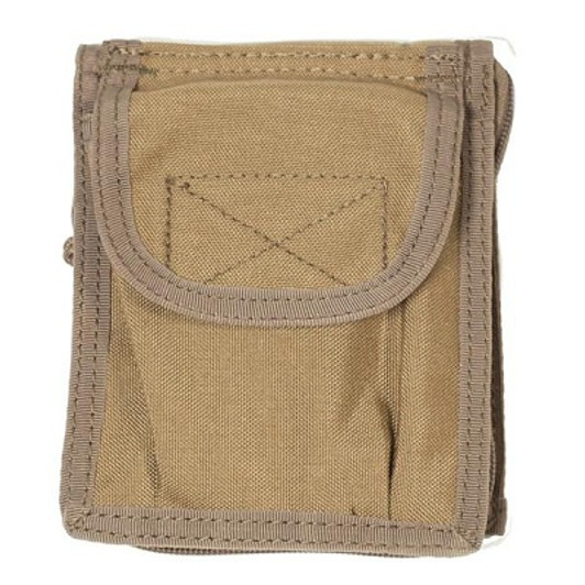 Zippered Notebook Cover TN Zippered Notebook Cover in Tan from the military specialists. Made from 1000D cordura this zippered note book cover will protect your all important note book and notes from the elements. Features a zi