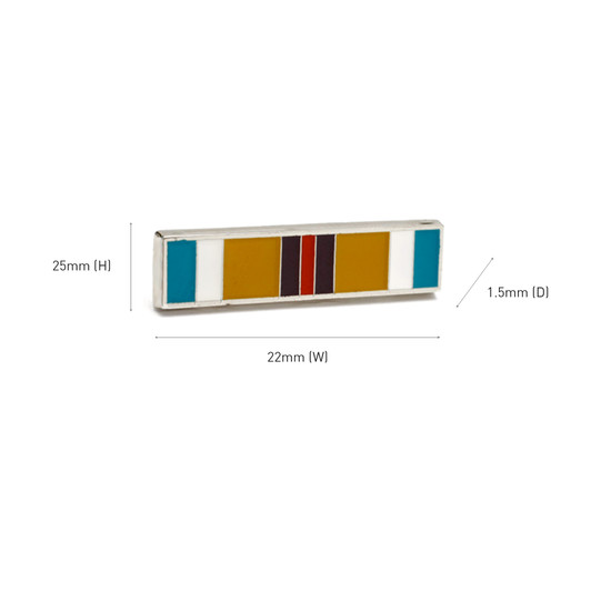 Afghanistan Campaign Ribbon Lapel Pin