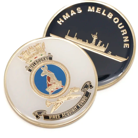 HMAS Melbourne Medallion 48mm