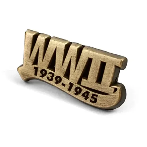 WW2 1939-45 Lapel Pin This special WW2 badge remembers the almost 1,000,000 Australians - men and women - who served in the Second World War between 1939 and 1945. Initially the war was against Germany, Italy and the Vichy