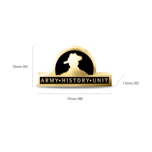Army History Unit Lapel Pin