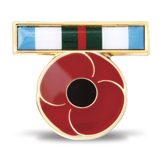 INTERFET Ribbon Poppy Lapel Pin The symbolism of this rich enamel-filled 25 mm East Timor ribbon badge available from the military specialists lets us honour the courage, compassion and sacrifices of the men and women of Australia's INTERFET Ribbon Poppy Lapel Pin The symbolism of this rich enamel-filled 25 mm East Timor ribbon badge available from the military specialists lets us honour the courage, compassion and sacrifices of the men and women of Australia's