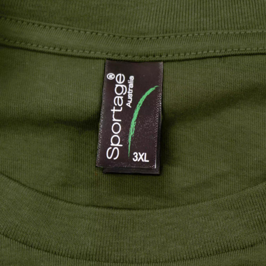 Military Undershirt Green - 100% Cotton