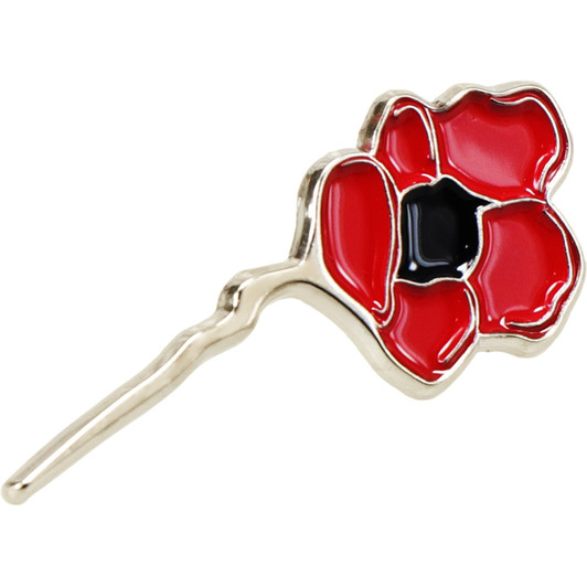 Poppy Mpressions Fields of Poppies Badge Bring art and remembrance together with this delicate lapel pin. Inspired by the stunning red poppies of Australian artist Naomi Crowther, this lapel pin brings remembrance to the fore with vibrant co Poppy Mpressions Fields of Poppies Badge Bring art and remembrance together with this delicate lapel pin. Inspired by the stunning red poppies of Australian artist Naomi Crowther, this lapel pin brings remembrance to the fore with vibrant co