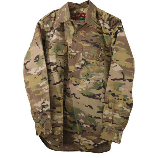 Long Sleeve Multicam Military Shirt