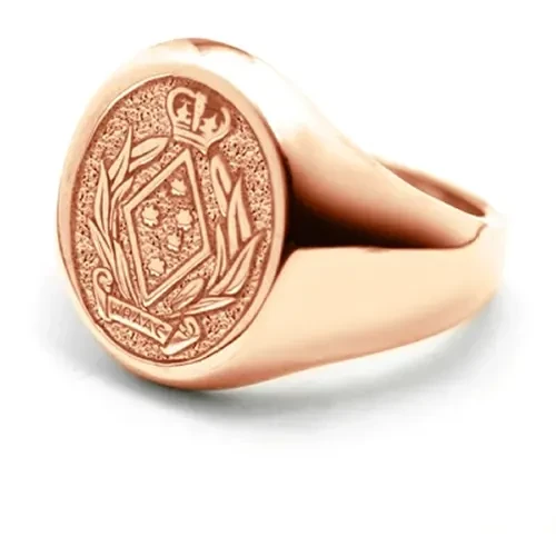 WRAAC 18ct Rose Gold Ring Order the stunning Women's Royal Australian Army Corps (WRAAC) Solid 18ct Rose Gold Ring  today from the military specialists. Our quality rings are custom-made to order - please choose carefully as c
