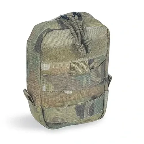 Tasmanian Tiger Tac Pouch 1 Vertical MC Tasmanian Tiger Tac Pouch 1 Vertical MC order now from the military specialists. Molle system accessory pouch vertical. Features: Extra wide zip opening * Hook-and-loop strips for name tag * Molle sys