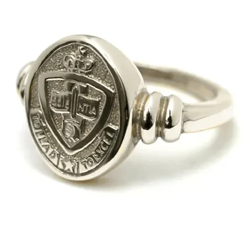ADFA 9ct White Gold Ring F Stunning Australian Defence Force Academy (ADFA) Solid 9ct White Gold Ring order today from the military specialists. Our quality rings are custom-made to order - please choose carefully as changes to