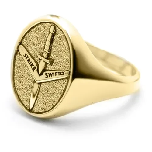 1 CDO REGT 18ct Yellow Gold Ring Stunning 1st Commando Regiment (1 CDO REGT) Solid 18ct Yellow Gold Ring order today from the military specialists. Our quality rings are custom-made to order - please choose carefully as changes to or
