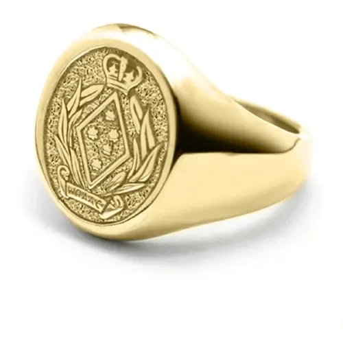 WRAAC 18ct Yellow Gold Ring Order the stunning Women's Royal Australian Army Corps (WRAAC) Solid 18ct Yellow Gold Ring today from the military specialists. Our quality rings are custom-made to order - please choose carefully as