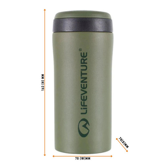 Lifeventure Thermal Mug - Khaki