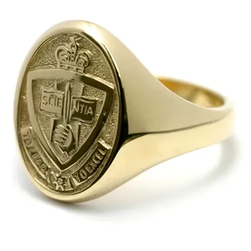 ADFA 18ct Yellow Gold Ring A Stunning Australian Defence Force Academy (ADFA) Solid 18ct Yellow Gold Ring order today from the military specialists. Our quality rings are custom-made to order - please choose carefully as changes
