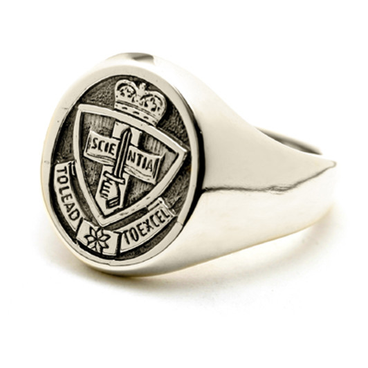 ADFA 18ct White Gold Ring B Stunning Australian Defence Force Academy (ADFA) Solid 18ct White Gold Ring order today from the military specialists. Our quality rings are custom-made to order - please choose carefully as changes t